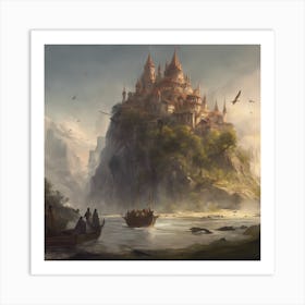 Fantasy Castle 71 Art Print