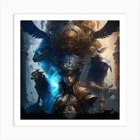 Aeons Of Glory Art Print