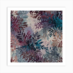 Abstract Floral Pattern Art Print