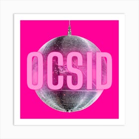 Disco Ball 1 Art Print