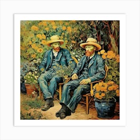 In The Garden Van Gogh Wall Art 2 Art Print 0 Art Print