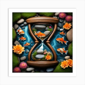 Hourglass Art Print