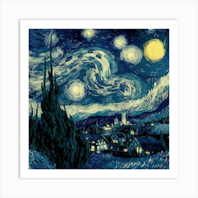 Starry Night 66 Art Print