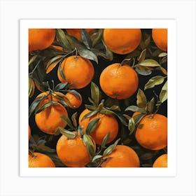 Oranges Art Print