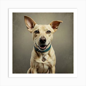 Portrait Of A Dog 6 Art Print