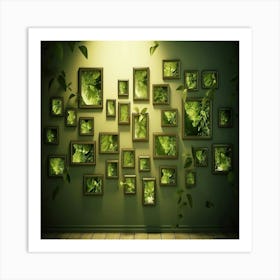 Green Wall Art Print