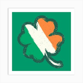 Irish Shamrock Art Print