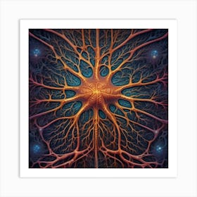 Neuron Art Print