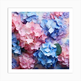 Hydrangeas Art Print