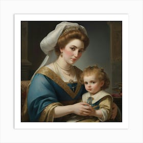 Mother And Child Art Print