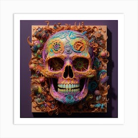 Sugar Skull 8 Art Print