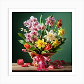 Bouquet Of Flowers 11 Art Print