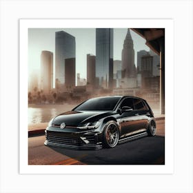 Volkswagen Golf Gti Art Print