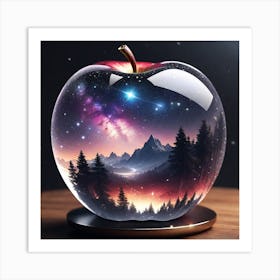 Apple In The Sky Art Print