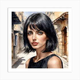 Israeli Woman 3 Art Print