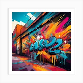 Graffiti Art 13 Art Print