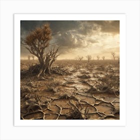 Dry Land 29 Art Print