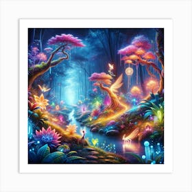 Fairy Forest Art Print