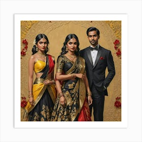 Indian Wedding Art Print