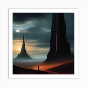 City At Night Art Print