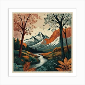 Mountain Landscape 2 Art Print