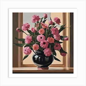 Pink Tulips Art Print