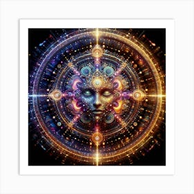 Psychedelic Art 16 Art Print