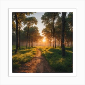 The Path to the Sun Art Print