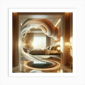 Dream Bedroom 1 Art Print