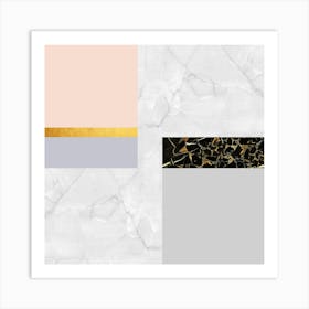 Modern geometric art 7 Art Print