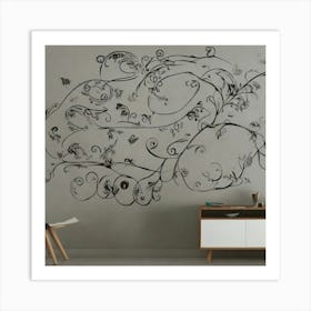 Vines Wall Decal Art Print