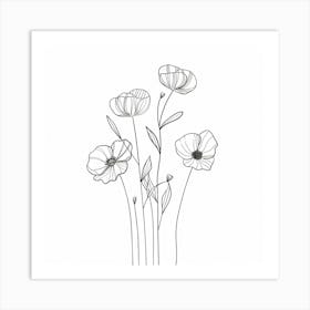 Poppies 34 Art Print