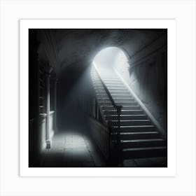 Dark Staircase Art Print