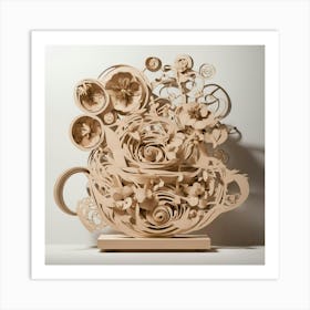 Tea Art 25 Art Print