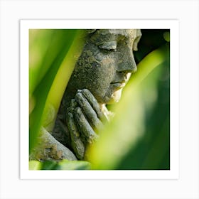 Buddha Statue Art Print