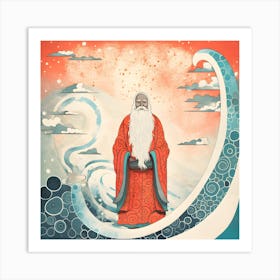 Chinese Sage Art Print