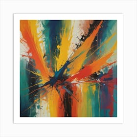 Abstract Painting 986 Art Print