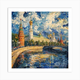 Moscow Kremlin 8 Art Print