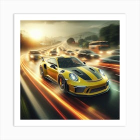 Need For Speed Gt3 1 Art Print