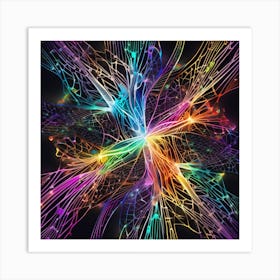 Abstract Fractal 13 Art Print