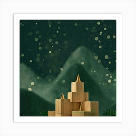 Christmas Tree 5 Art Print