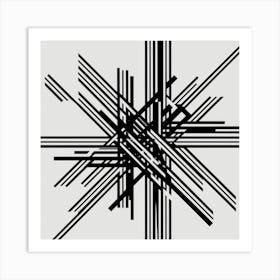 Abstract Lines Art Print