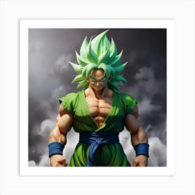 Dragon Ball Super Saiyan 2 Art Print