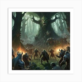 Dwarven Forest 1 Art Print