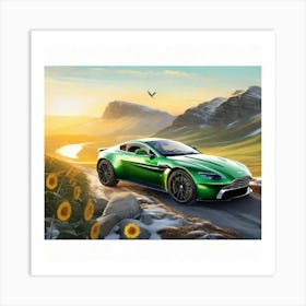 Aston Martin Vantage 1 Art Print