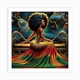 Afrofuturism 10 Art Print