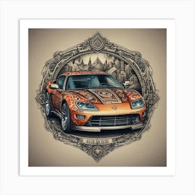 Car Art Art Print