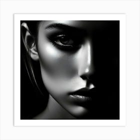 Portrait Of A Woman 13 Art Print