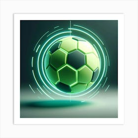 Soccer Ball 3 Art Print