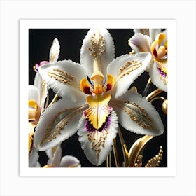 Opulent Orchids 5 Art Print